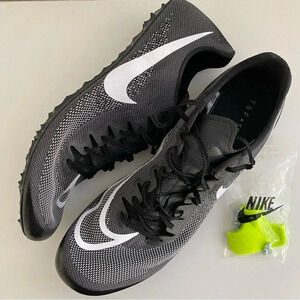 Nike Ja Fly 4 Track Field Sprinting Spikes Black White Gold Men’s 13 DR2741-001
